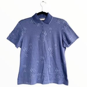 Tommy Bahama Hawaiian Palm Tree Polo Shirt